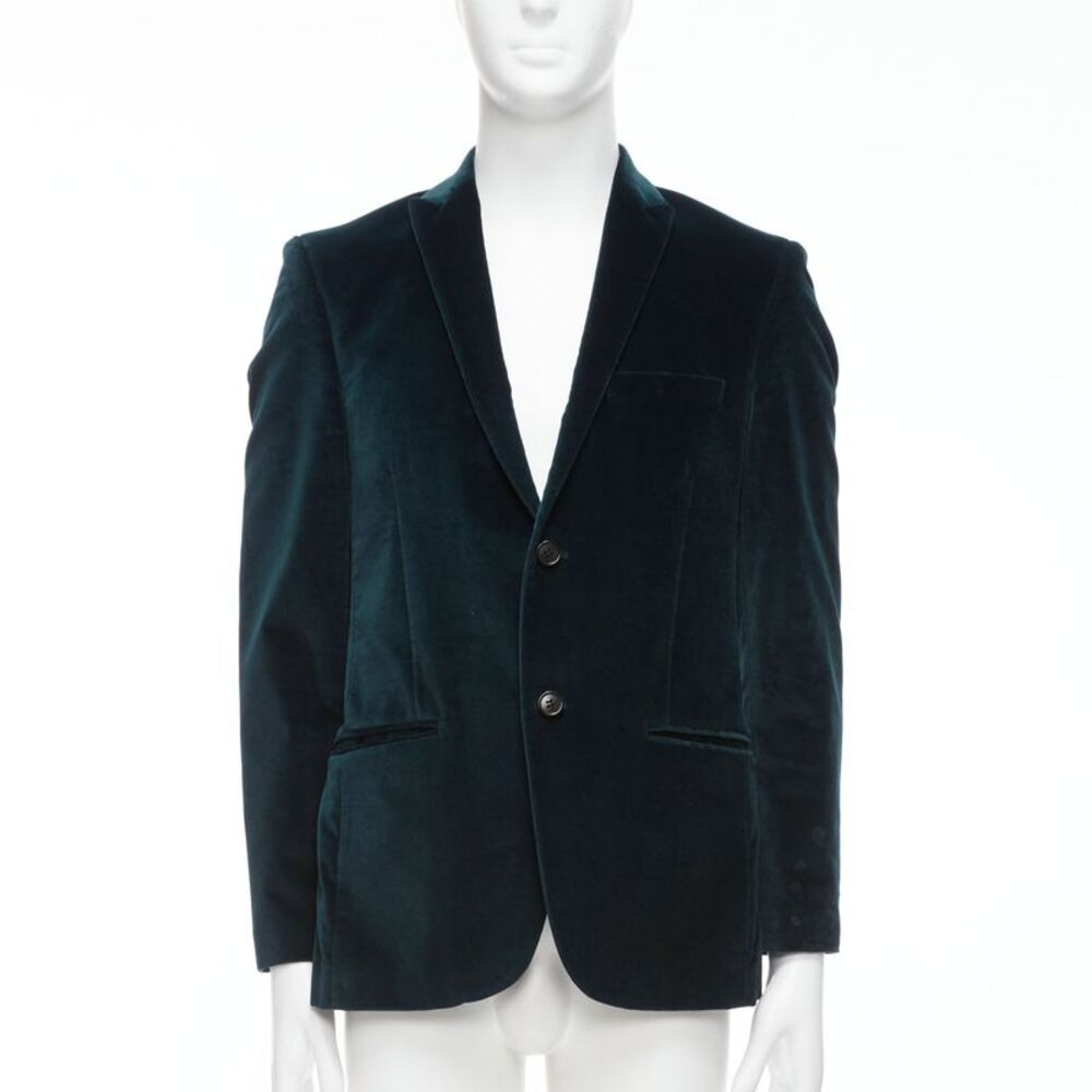 Kenzo Cotton Velvet Single Blazer